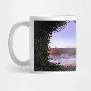 Trinidad State Beach at Golden Hour Mug